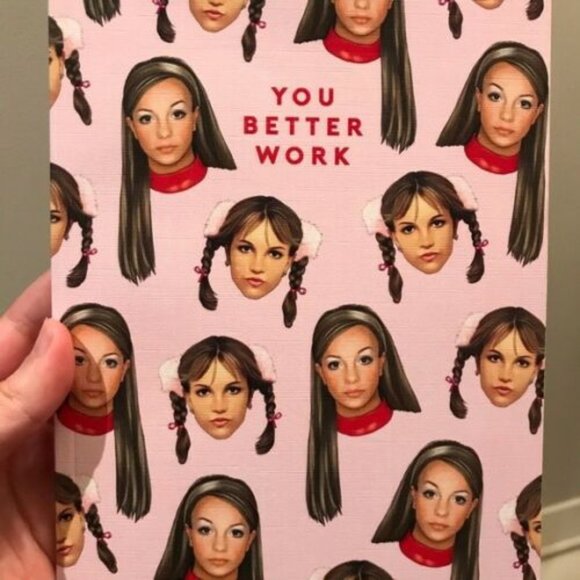 Central 23 Other - Britney Spears Notebook Journal